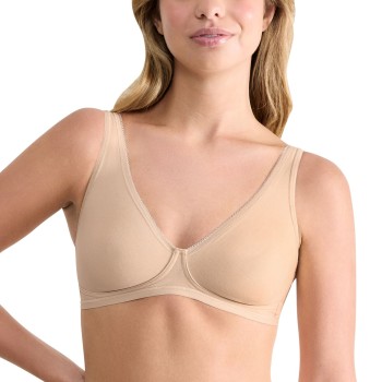 Sloggi BH Basic Plus Soft Bra Beige D 90 Dam | apparel & accessories - clothing - underwear & socks - bras | ModeLejon
