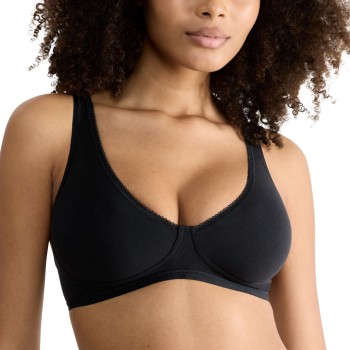 Sloggi BH Basic Plus Soft Bra Svart B 90 Dam