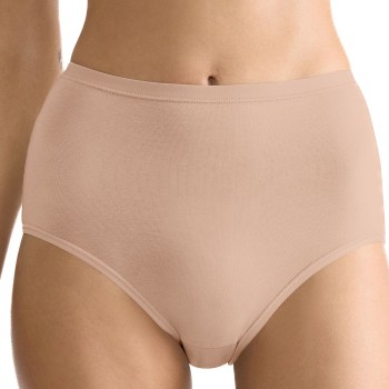 Sloggi Trosor 3P GO Daily Cotton High Waist Brief Beige bomull X-Large Dam | apparel & accessories - clothing - underwear & socks - lingerie | ModeLejon