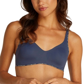 Tommy Hilfiger BH Seamless Triangle Bra Mörkblå 4XL Dam | apparel & accessories - clothing - underwear & socks - bras | ModeLejon