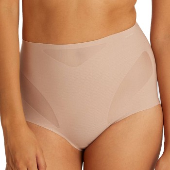 Calvin Klein Trosor Sculpted Mesh Brief Beige XXXL Dam | apparel & accessories - clothing - underwear & socks - lingerie | ModeLejon