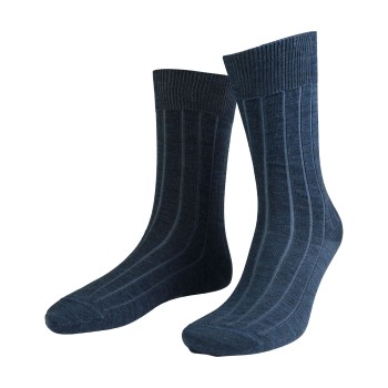 Amanda Christensen Strumpor Grade Wide Rib Ankle Socks Mörkblå Strl 39/42 | apparel & accessories - clothing - underwear & socks - socks | ModeLejon