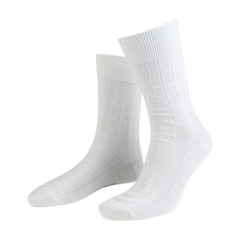 Amanda Christensen Strumpor Grade Wide Rib Ankle Socks Vit Strl 47/50 | apparel & accessories - clothing - underwear & socks - socks | ModeLejon