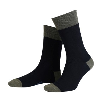 Amanda Christensen Strumpor True Contrast Ankle Sock Svart/Grå Strl 43/46 | apparel & accessories - clothing - underwear & socks - socks | ModeLejon