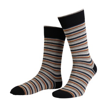 Amanda Christensen Strumpor True Multi Stripe Ankle Sock Röd/svart Strl 47/50 | apparel & accessories - clothing - underwear & socks - socks | ModeLejon