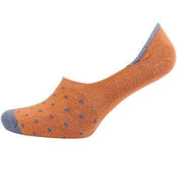 Amanda Christensen Strumpor True Dot Invisible Sock Blå/Orange Strl 41/42 | apparel & accessories - clothing - underwear & socks - socks | ModeLejon