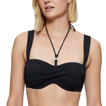 Triumph Summer Twist Bikini Top Svart F 42 Dam | apparel & accessories - clothing - swimwear | ModeLejon