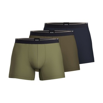 BOSS Kalsonger 3P Bamboo Boxer Brief Flerfärgad-2 viskos X-Large Herr | apparel & accessories - clothing - underwear & socks - underwear | ModeLejon