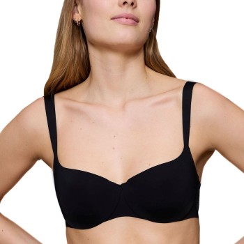 Triumph BH Body Make-Up Illusion Balconette Bra Svart D 90 Dam | apparel & accessories - clothing - underwear & socks - bras | ModeLejon