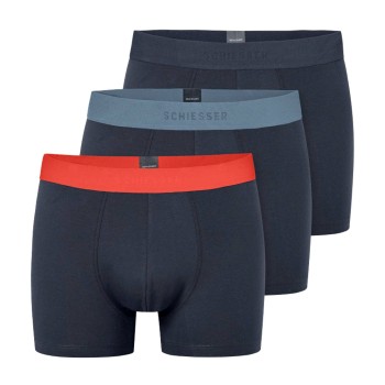 3-Pack Schiesser 95-5 Organic Cotton Woven Shorts