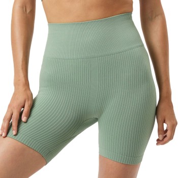 Björn Borg Studio Seamless Ribbed Shorts Ljusgrön polyamid Medium Dam | apparel & accessories - clothing - activewear | ModeLejon