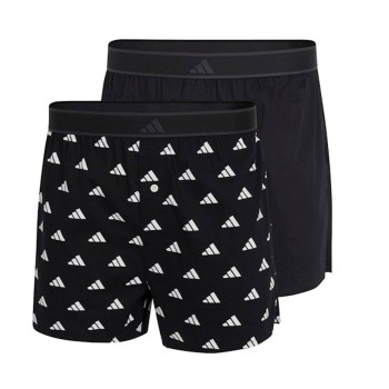 adidas Kalsonger 2P Active Woven Boxer Svart Mönster bomull XX-Large Herr | apparel & accessories - clothing - underwear & socks - underwear | ModeLejon