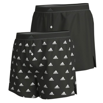 adidas Kalsonger 2P Active Woven Boxer Svart/Vit bomull X-Large Herr | apparel & accessories - clothing - underwear & socks - underwear | ModeLejon