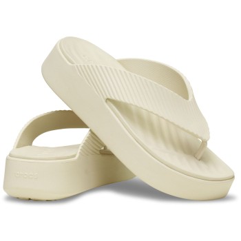Crocs Getaway Groove Platform Flip Benvit US W9 (EU 39-40) Dam | apparel & accessories - shoes | ModeLejon