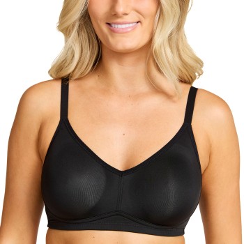 Damella BH Carla Soft Bra Svart polyester D 80 Dam