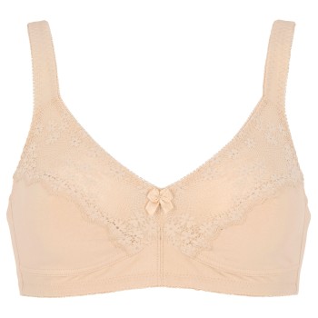 Damella BH Felice Soft Bra Hud bomull E 100 Dam | apparel & accessories - clothing - underwear & socks - bras | ModeLejon