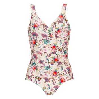 Damella Fiona Swimsuit Pattern Blommig 38 Dam | apparel & accessories - clothing - swimwear | ModeLejon