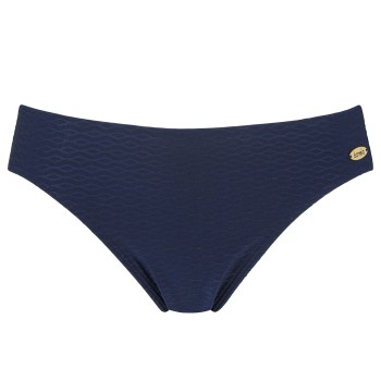 Damella Brigitte Textured Bikini Brief Marin nylon 42 Dam | apparel & accessories - clothing - swimwear | ModeLejon