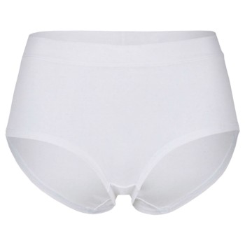 Pierre Robert Trosor Organic Cotton High Waist Brief Vit ekologisk bomull X-Large Dam | apparel & accessories - clothing - underwear & socks - lingerie | ModeLejon