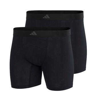 adidas Kalsonger 2P Active Flex Cotton Ergonomic Boxer Brief Svart bomull Large Herr | apparel & accessories - clothing - underwear & socks - underwear | ModeLejon