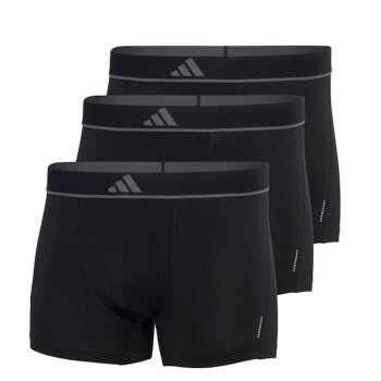 adidas Kalsonger 3P Active Micro Flex Trunk Svart polyester Small Herr | apparel & accessories - clothing - underwear & socks - underwear | ModeLejon