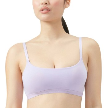 adidas BH Sport Active Essentials Scoop Bralette Ljuslila bomull Large Dam | apparel & accessories - clothing - underwear & socks - bras | ModeLejon