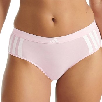 adidas Trosor Sport Active Essentials 3 Stripes Hipster Ljusrosa bomull Medium Dam | apparel & accessories - clothing - underwear & socks - lingerie | ModeLejon
