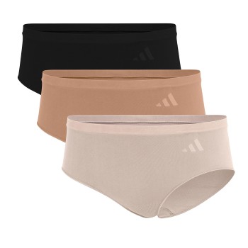 adidas Trosor 3P Sport Active Seamless Hipster Flerfärgad polyamid Large Dam | apparel & accessories - clothing - underwear & socks - lingerie | ModeLejon