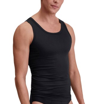 Calida Natural Cooling Tank Top Svart tencel X-Large Herr | apparel & accessories - clothing - shirts & tops | ModeLejon