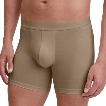 Calida Kalsonger Natural Cooling Extended Boxer Beige tencel XX-Large Herr | apparel & accessories - clothing - underwear & socks - underwear | ModeLejon