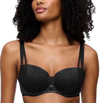 Triumph BH Palina Moonlight Kiss Wired Padded Bra Svart F 70 Dam | apparel & accessories - clothing - underwear & socks - bras | ModeLejon