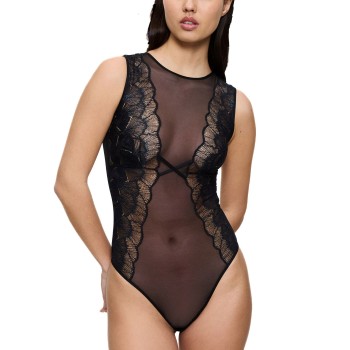 Triumph Palina Moonlight Kiss Bodysuit Svart Large Dam | apparel & accessories - clothing - underwear & socks - underwear | ModeLejon
