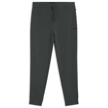 BOSS Waffle Pants With Cuff Mörkgrön XX-Large Herr | apparel & accessories - clothing - sleepwear & loungewear | ModeLejon