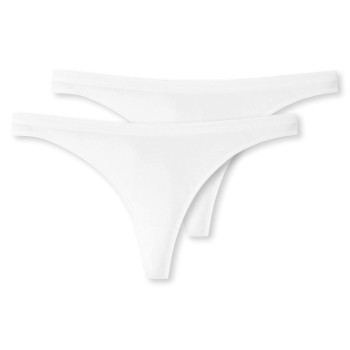2-Pack Schiesser 95-5 Organic Cotton Thongs