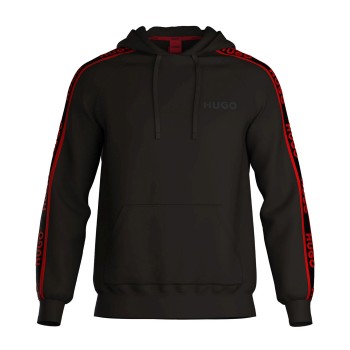 HUGO LIAM Hoodie Röd/svart bomull X-Large Herr | apparel & accessories - clothing - sleepwear & loungewear - loungewear | ModeLejon