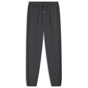 BOSS Patch Pants Mörkgrå bomull Large Herr | apparel & accessories - clothing - sleepwear & loungewear - loungewear | ModeLejon