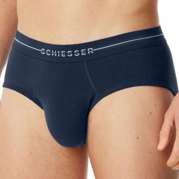 Schiesser Kalsonger 2P Cotton Flex Rio Briefs Marin bomull 3XL Herr | apparel & accessories - clothing - underwear & socks - underwear | ModeLejon