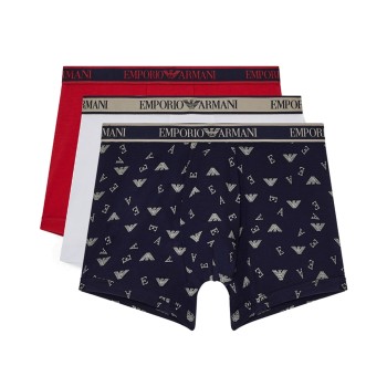 3-Pack Armani Logo Boxer With Long Leg