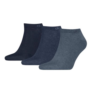 Calvin Klein Strumpor 3P Sneaker Socks For Men Marin/Blå Strl 39/42 Herr | apparel & accessories - clothing - underwear & socks - socks | ModeLejon