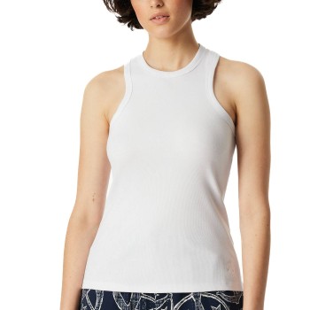 Schiesser Double Rib Tank Top Vit bomull XX-Large Dam | apparel & accessories - clothing - shirts & tops | ModeLejon