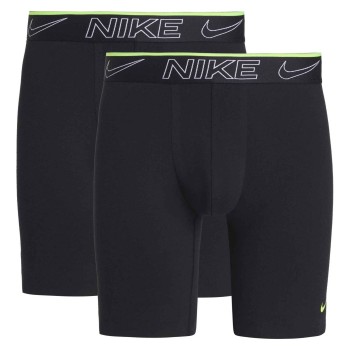 Nike Kalsonger 2P Elite Cotton Stretch Long Boxer Briefs Svart X-Large Herr | apparel & accessories - clothing - underwear & socks - underwear | ModeLejon