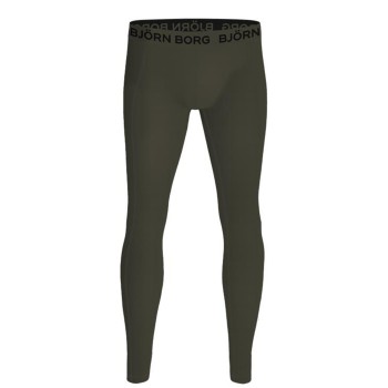 Björn Borg Långkalsonger Cotton Stretch Long Johns Grön bomull Small Herr | apparel & accessories - clothing - underwear & socks - long johns | ModeLejon