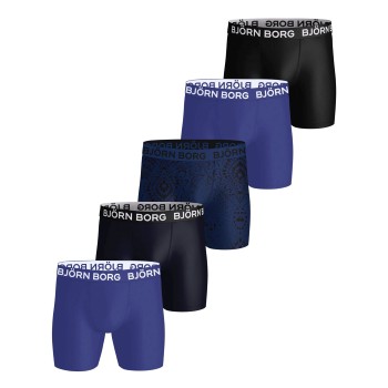5-Pack Björn Borg Sports Microfiber Boxer Trunks