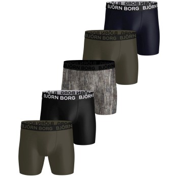 5-Pack Björn Borg Sports Microfiber Boxer Trunks