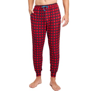 Jockey Pants Jogger Marin/Röd polyester XX-Large Herr | apparel & accessories - clothing - sleepwear & loungewear | ModeLejon