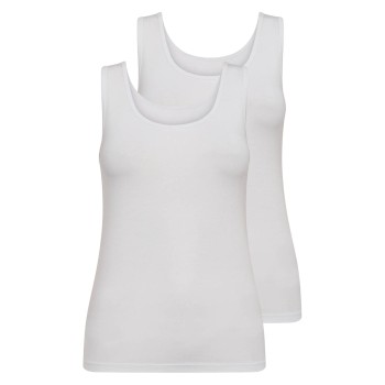 Decoy 2P Wide Strap Bamboo Top Vit 3XL Dam | apparel & accessories - clothing - shirts & tops | ModeLejon