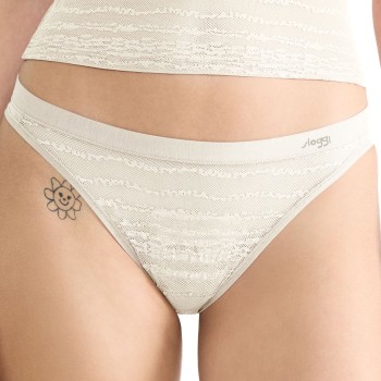 Sloggi Trosor FREE Evolve Lace String Elfenben Sloggi 02 Dam | apparel & accessories - clothing - underwear & socks - lingerie | ModeLejon