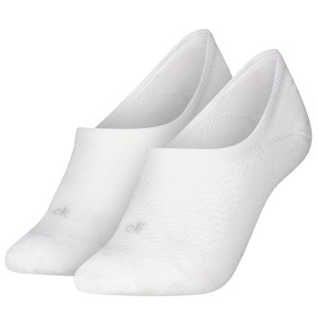 Calvin Klein Strumpor 2P Footie Socks Soft Lyocell Blend Vit One Size Dam | apparel & accessories - clothing - underwear & socks - socks | ModeLejon