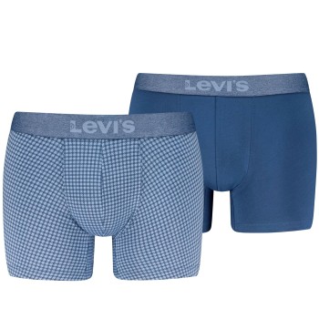 2-Pack Levis Boxer Briefs Cotton Check