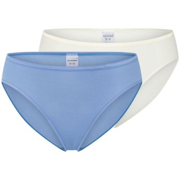 Schiesser Trosor 2P Modal Essentials Tai Colored Blå/Vit modal 46 Dam | apparel & accessories - clothing - underwear & socks - lingerie | ModeLejon